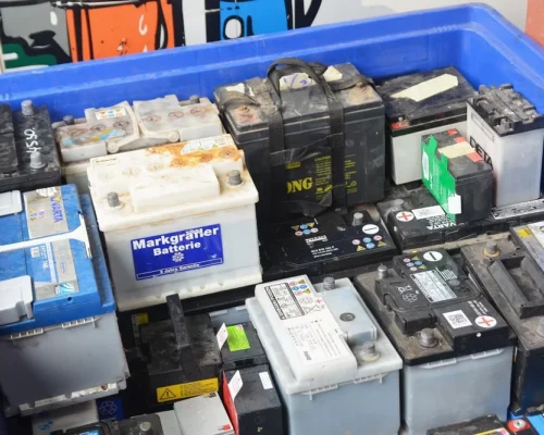 Raccolta batterie esauste al piombo